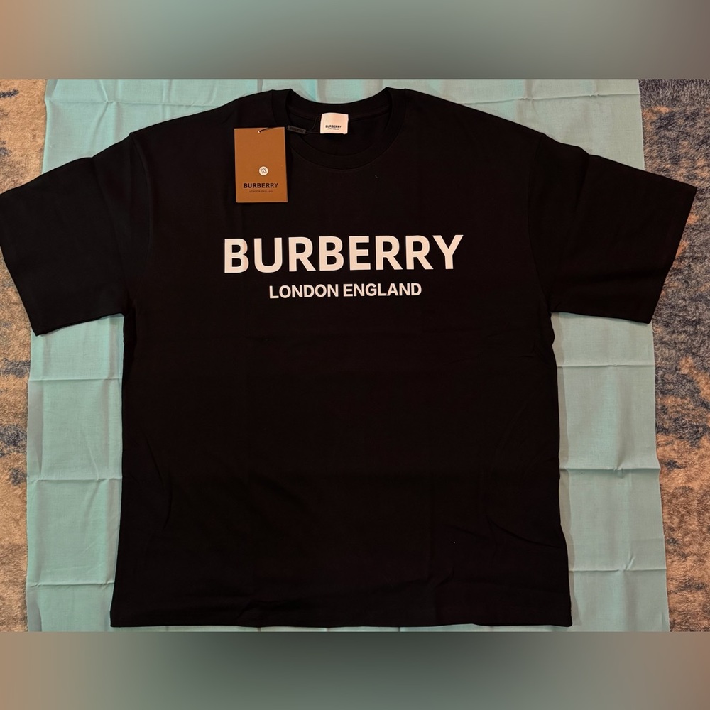 Burberry Black Men's T-Shirt XXL